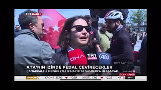 Ata'nın İzinde Pedal Çevirecekler (TRT Haber)