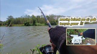 Mancing belanak pas air gede gacorr puoolll