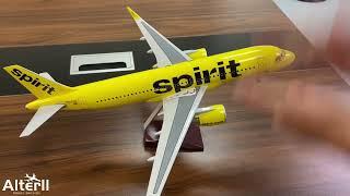 1:80 Spirit Airlines Airbus A320 Neo Model Airplane#airplanemodel #airbus #boeing #a320