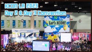 [덕질로그] KCON LA 2023 Convention Day 2 & Day 3 / Red Carpet