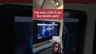 Flight to Capetown  South Africa (Reflections) | International Flights ️ Buying a 3rd Seat