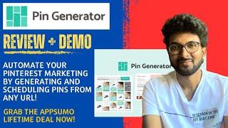 Pin Generator Review + Demo – Automate Pinterest marketing by generating & scheduling pins from URL!