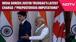 India Canada Relations | "Preposterous Imputations": India Shreds Justin Trudeau's Latest Charge