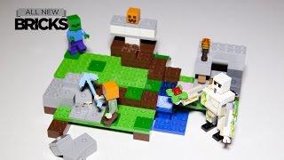 Lego Minecraft 21123 The Iron Golem Speed Build