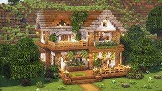 [Minecraft] How to Build an Aesthetic Cozy House / Tutorial