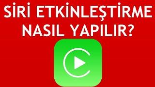 Apple Carplay Siri Etkinleştirme Nasıl Yapılır?