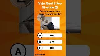 Teste Seu QI #quiz #buuquiz #conhecimentosgerais #conhecimentosgerais #diversão