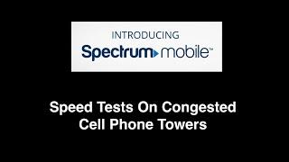 Spectrum Mobile Speed Test On A Congested Cell Tower & Problems With Spectrum Mobile!