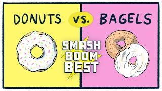 Smash Boom Best LIVE | Donuts Vs. Bagels | An Award-Winning Debate Show for Kids