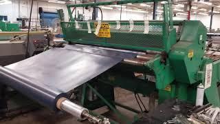 60" SINGLE ROTARY KNIFE BECK SHEETER WITH OUTPUT CONVEYOR FOR SALE