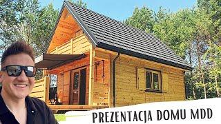 Dom drewniany szkieletowy | 35m2 - 70m2| Letniskowy - Całoroczny | Realizacja MDD