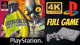 Oddworld: Abe's Exoddus | PS1 | 4K60ᶠᵖˢ UHD | 100% Longplay Walkthrough Playthrough Full Movie Game