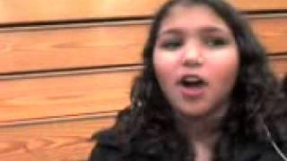 Breyana singing anonymous by bobby valentio