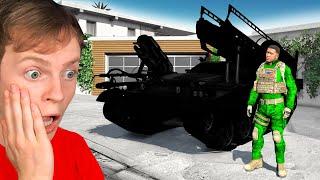 GTA 5 - The ARMY Upgrade Franklin's Car!