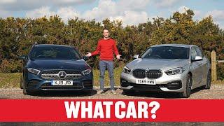 2021 BMW 1 Series vs Mercedes A-Class review – what's the best premium family car?  | What Car?