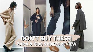 Zara and COS new collection review. Try on. Things I Like & Avoid