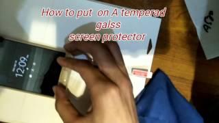 How to put on a Tempered Glass Screen Protector - Next Tech finder  hindi / Urdu