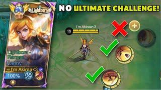 FANNY NO ULTIMATE CHALLENGE! (SUPER AGGRESSIVE FANNY SOLO RANK GAMEPLAY) -MLBB