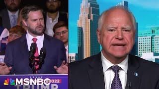 Gov. Walz: 'People like JD Vance know nothing about small town America'