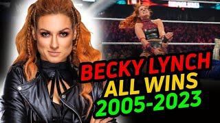 WWE Becky Lynch - Every win's in Career in single match | 2005 - 2022