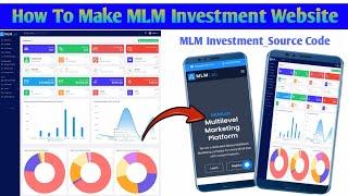 How To Create Binary Investment Website 2023 | MLM Website Kaise Banaye | Create Your Own Website 