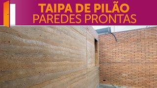 Taipa de Pilão Finalizada