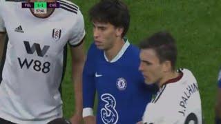 Joao Felix red card vs Fulham ! Chelsea vs Fulham ! 1-1