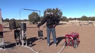 How To Run a generator on WOOD GAS!