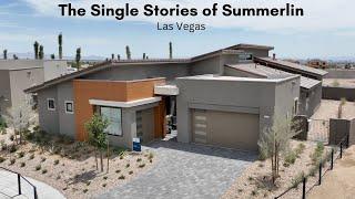 New Luxury Single Story Homes For Sale South Summerlin Las Vegas - Incline at Ascension $1.27m+