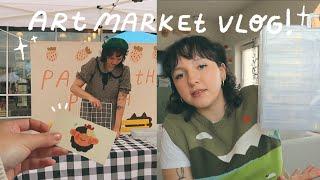 prep with me for an art market! what i pack + my display ~