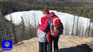 The iciest hike we had so far | La Mauricie National Park | Hiking Guide