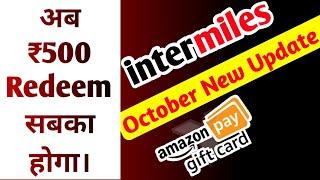 1 October | intermiles redeem problem solve | october new big update | 2020