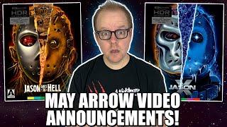 JASON Goes To HELL And JASON X On 4K! | May Arrow VIDEO Announcements!