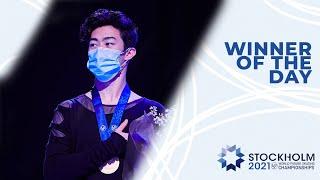 Winner of the Day | Nathan Chen (USA) | Men's Free Skating | ISU Figure Skating World Championships