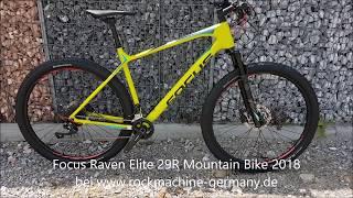 Focus Raven Elite 29R Carbon Shimano XT Mountain Bike 2018