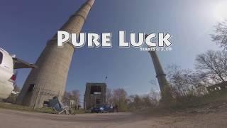 Pure Luck - SlackLine drone FPV and close call... :)