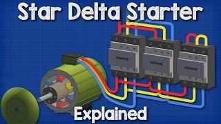 Star Delta Starter Explained - Working Principle