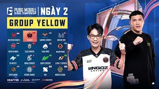 [TRỰC TIẾP VN] 2024 PMGC League | Group Yellow Day 2 | PUBG MOBILE Global Championship