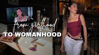 things that helped me go from GIRLHOOD to WOMANHOOD | fem energy, being unapologetic, healing & more