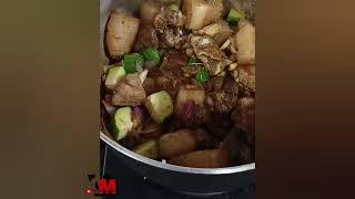 Master Chef|Pork lover|preparing pork curry with chayote|Fresh pork fry|Green vegetable|Tribal style