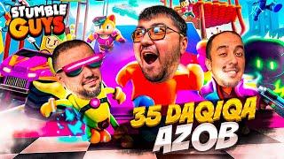 STUMBLE GUYS / 35 DAQIQA AZOB #19 / UZBEKCHA LETSPLAY