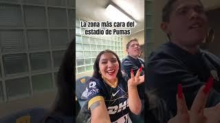 La zona más cara del estadio de Pumas #pumasmx