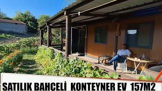 (Satış dışı) Fiyat Düştü Gönen Alaşar köyü Bahçeli Konteyner Ev 157m2 Masrafsız