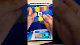 When a non cuber is smarter that you  #cubing #youcuber #shorts