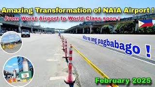 Laking Pinagbago ng NAIA Terminal 3 ! Much better Now ! Naia Terminal - 4 SMC Project FEBRUARY 2O25