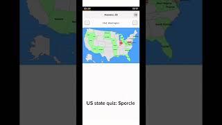 Sporcle Quiz: States of America