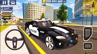 4K Direksiyonlu polis arabası oyunu 3D #25 Police Drift Car Driving Game || Android Gameplay