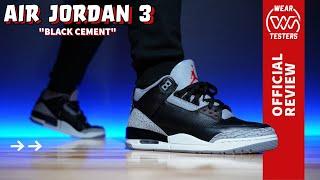 Air Jordan 3 Black Cement 2024