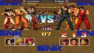 KOF '95 ( Esqueletor Vs ALBRAM ) || Play date 21 Sep 24