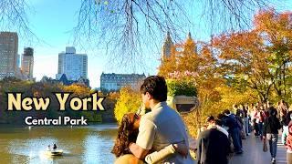 4K Walk NYC | Autumn in Central Park 2024